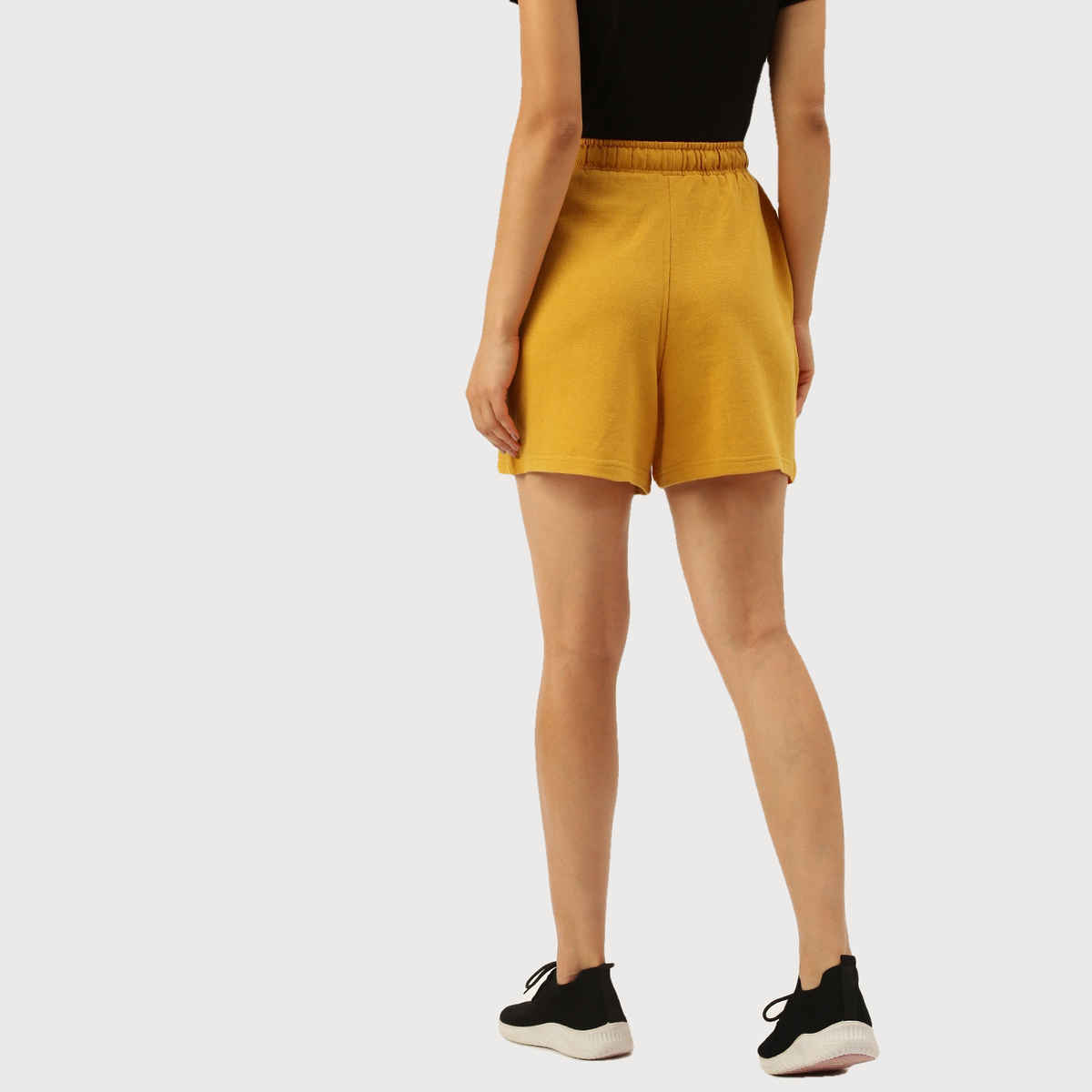 Arise Women's Shorts Aw206 Yellow | M