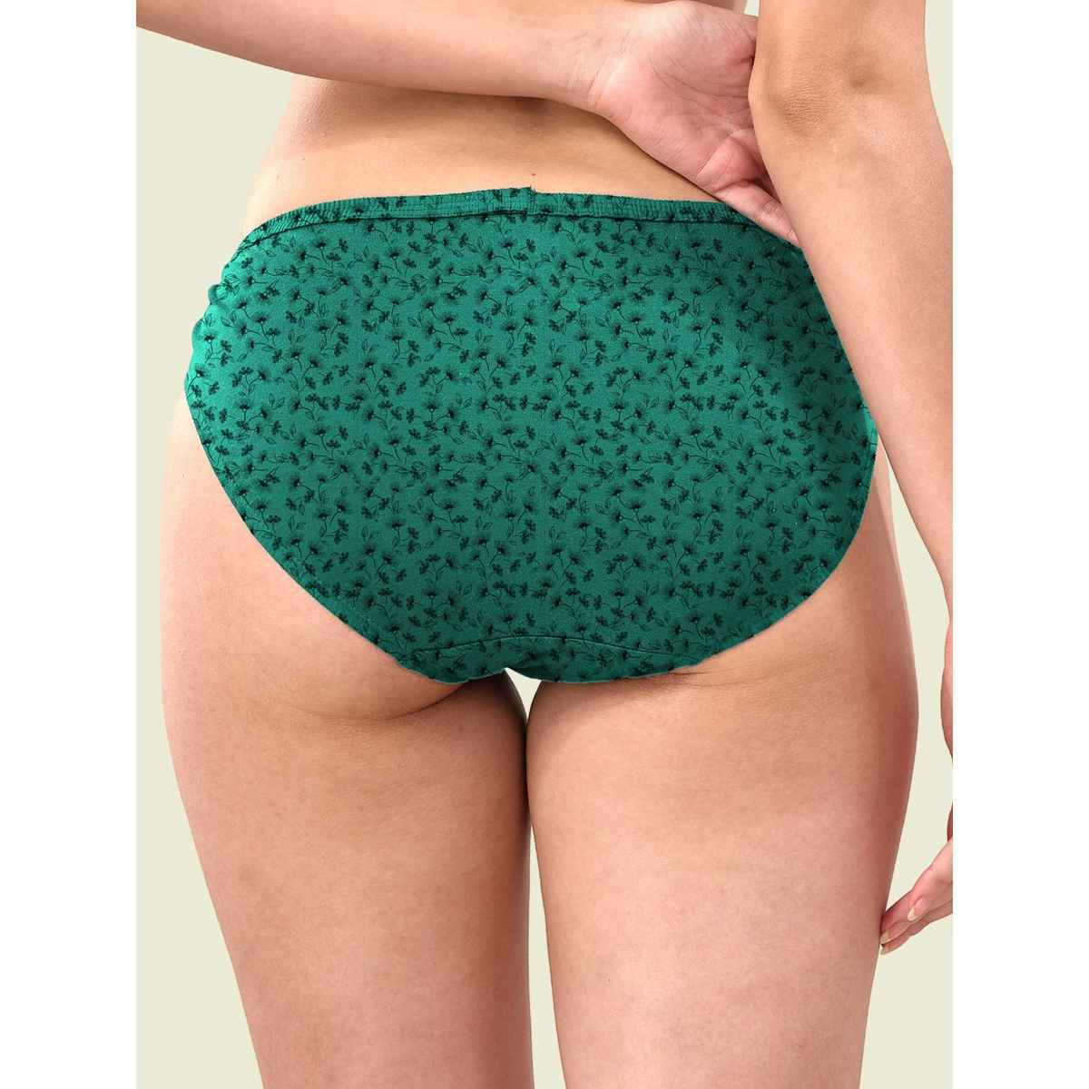 Lyra Women's Bikini Panty Printed | S (Colour May Vary)