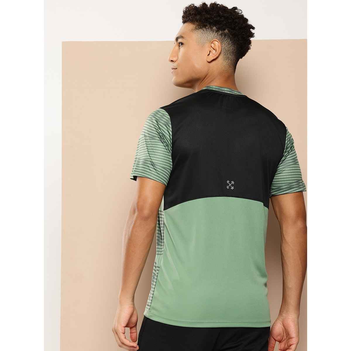 Alcis Men's Round Neck Tee | Green - S