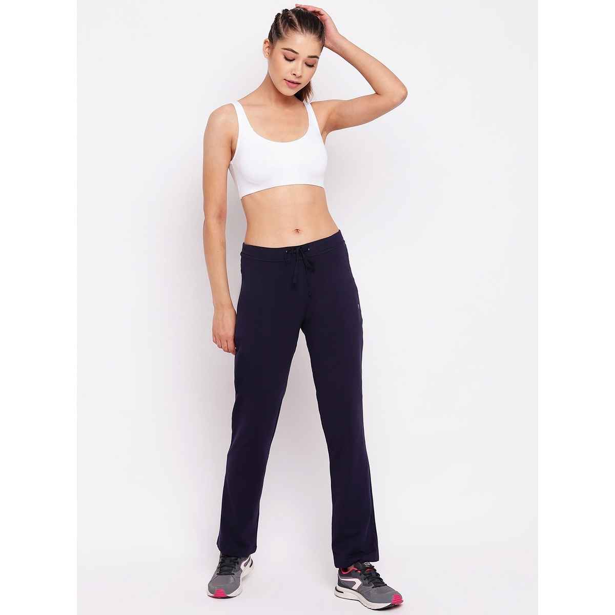 Enamor Women's SB06 Cotton Lounge Sports Bra | High Coverage | Non Padded | Wirefree | White | S