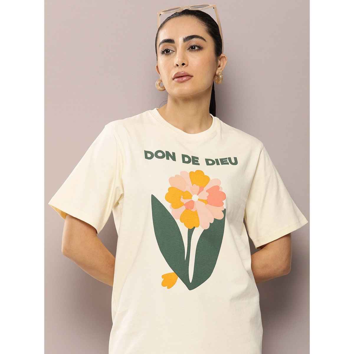 Dillinger Women's T-shirt | WMNCR444WWHT | Off White - L
