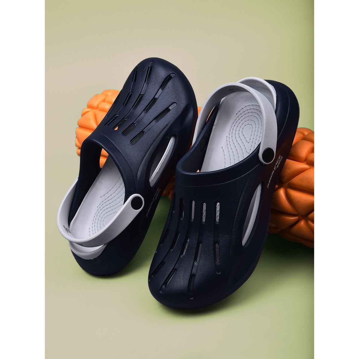 Action Eva Flotter Mens Eva Clogs | Uk | 9 | Navy Blue