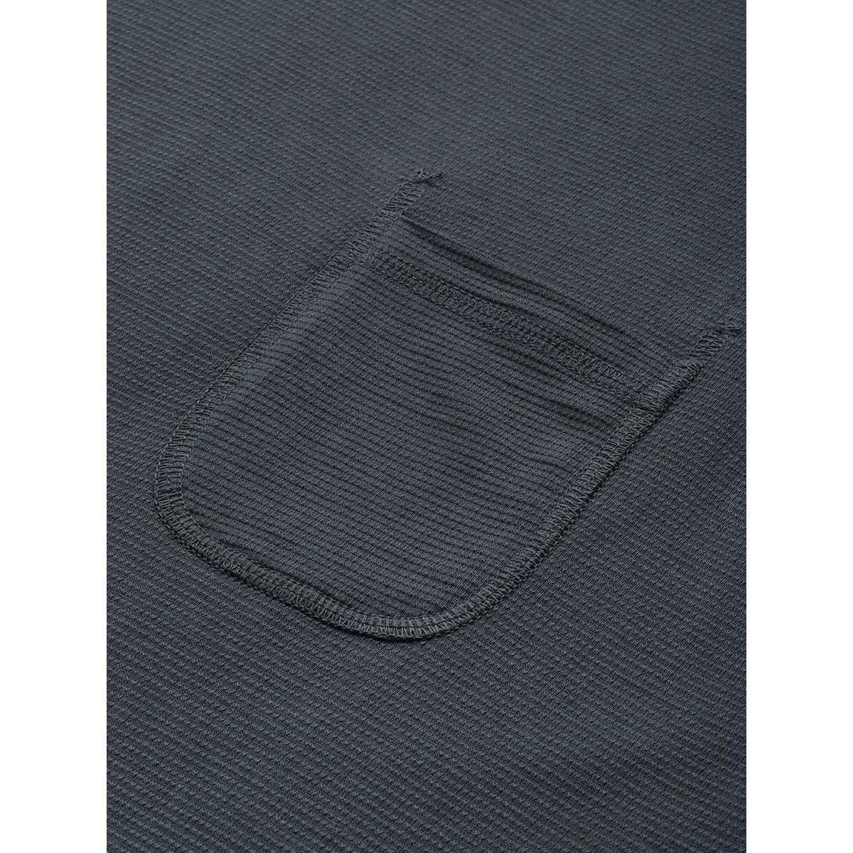 Dillinger Men's Pure Cotton Pockets Oversized T-shirt | Grey - XL