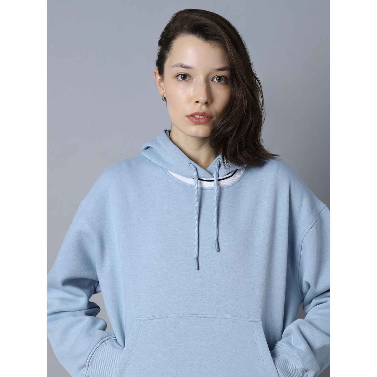 High Star Women's Hooded Pullover Sweatshirt | Blue - S