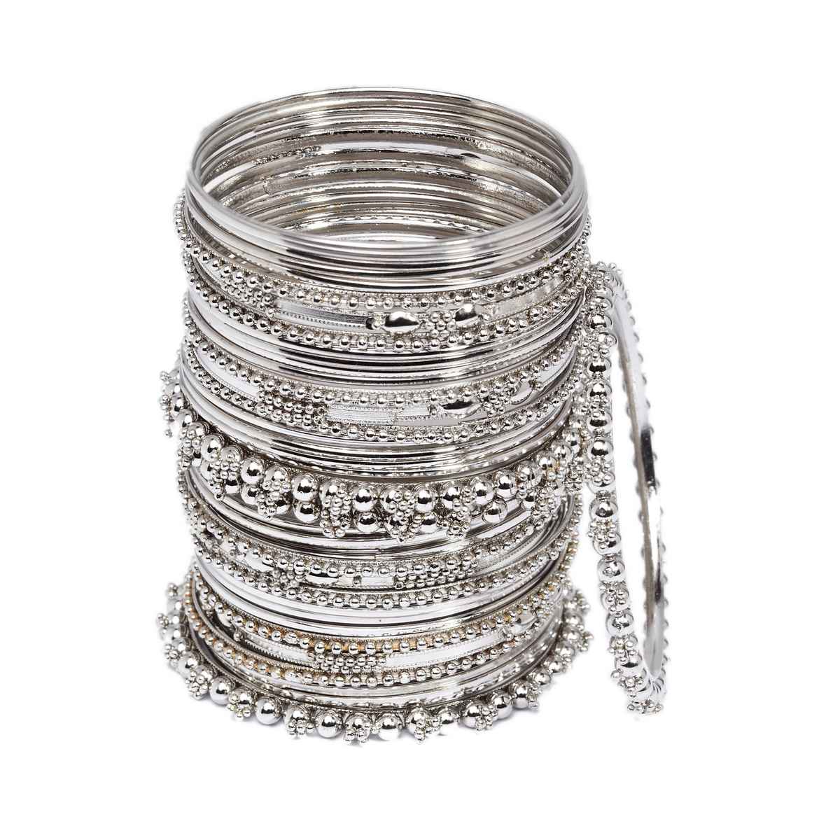 Shining Diva Fashion Oxidised Latest Stylish Traditional Bangles for Women | 10780b-2.6