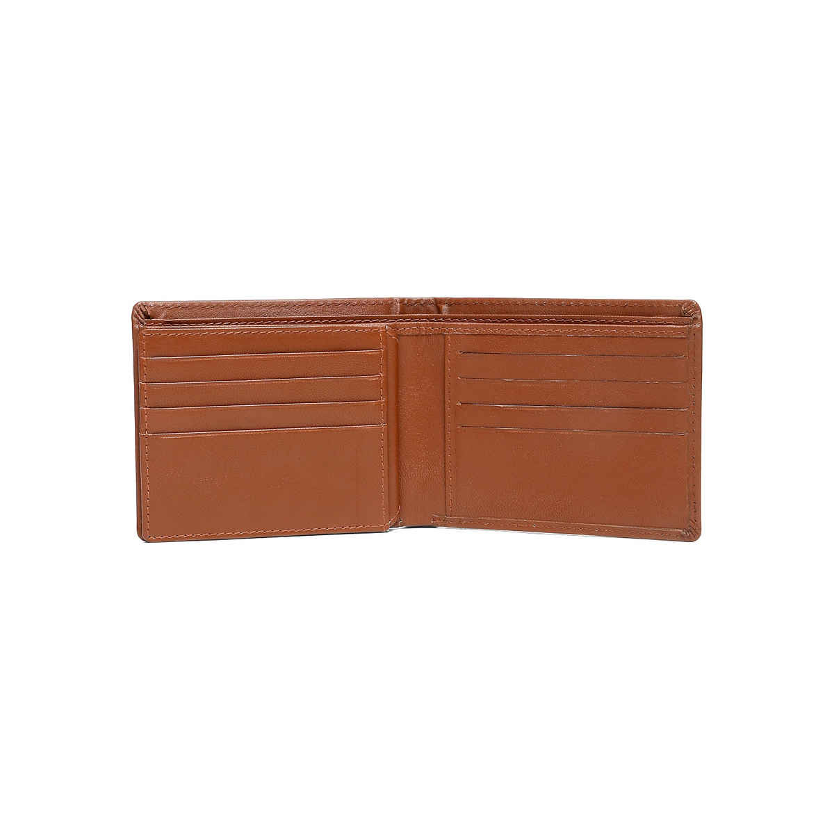 Teakwood Men's Solid Genuine Leather Men's Wallet | Tan - One Size