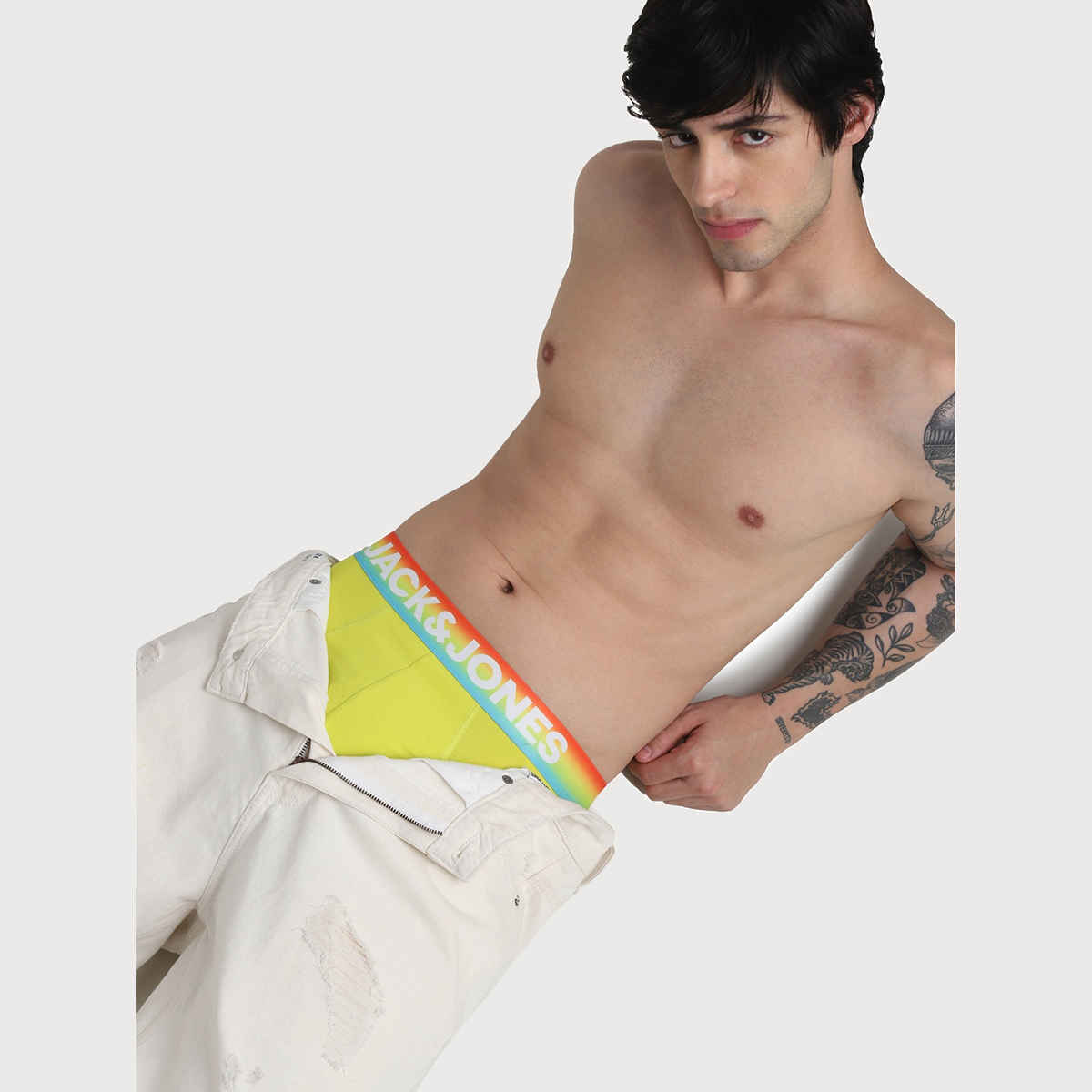 JACK & JONES Men's Kicker Brief | Sulphur Spring - XL