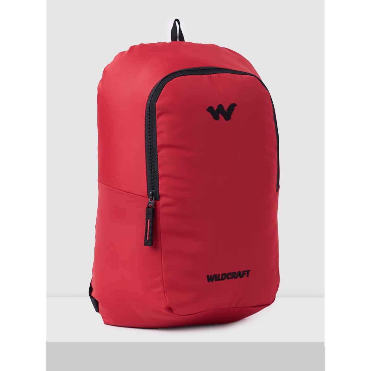 Wildcraft Unisex Solid Polyester 15 L Top Handle Backpack | Red