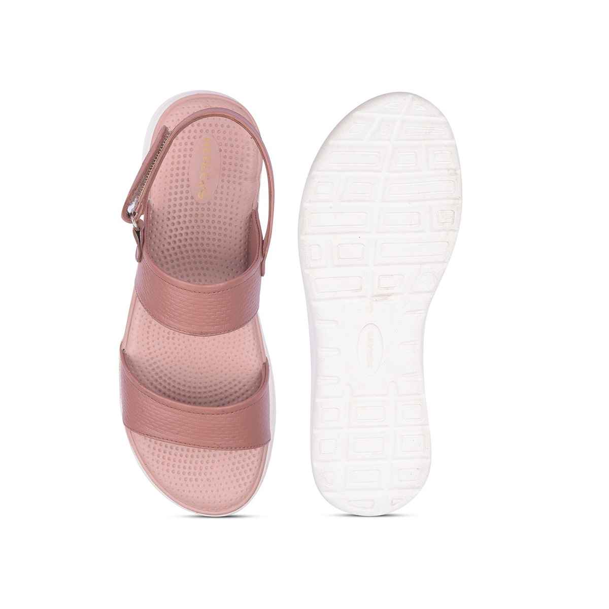 Liberty Healers SOFIA-2E Women Peach Casual Sandals - 37 UK