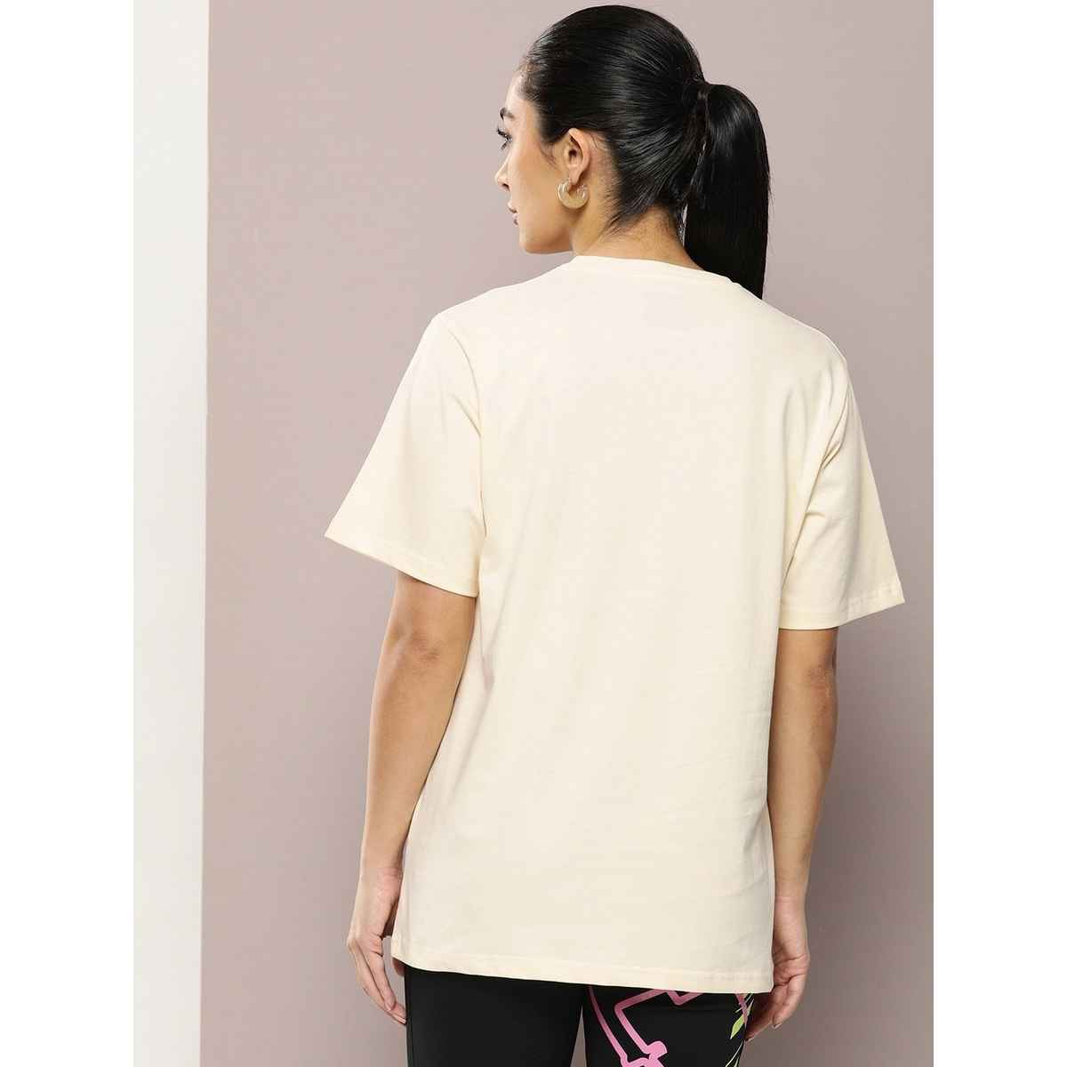 Dillinger Women's T-shirt | WMNCR444WWHT | Off White - L