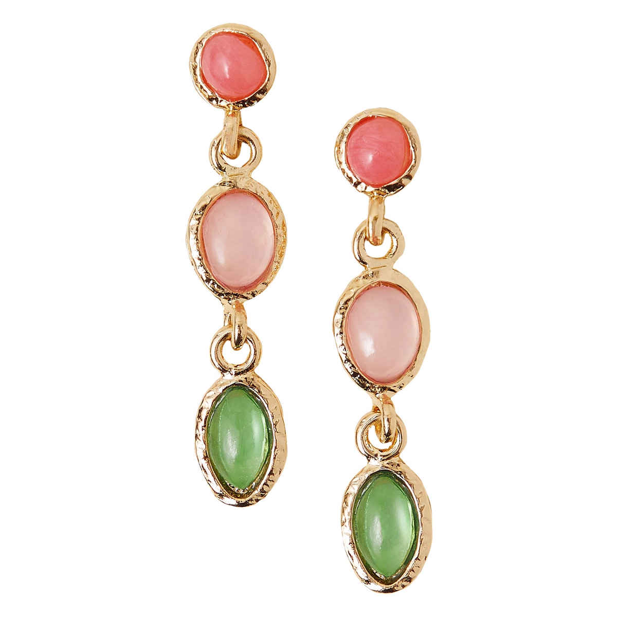 Accessorize London Women's Multi Eclectic Short Drop Earrings - Multi