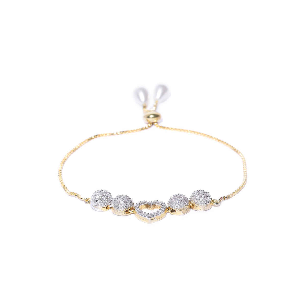 Youbella Stylish Jewellery Combo Gold Plated Jewellery Set For Women (Golden) (Mix - Combo - 110)