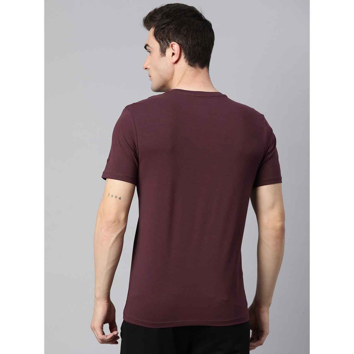 Alcis Men's T-shirt Shipwreck Burgundy | XL