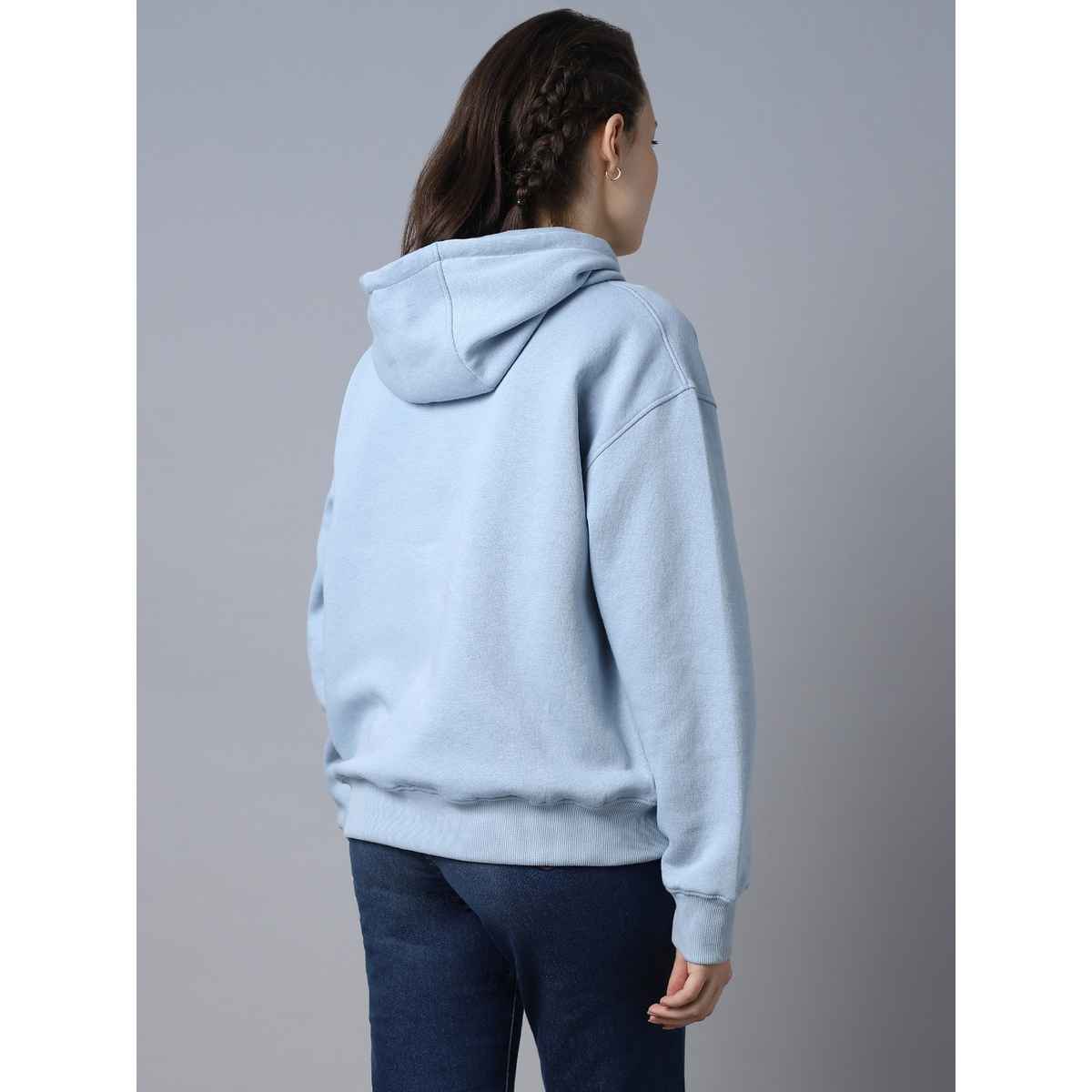 High Star Women's Hooded Pullover Sweatshirt | Blue - S