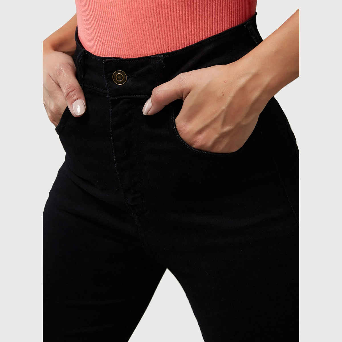 Miss Chase Women s Did It Again Denim Jeans | Black | 32