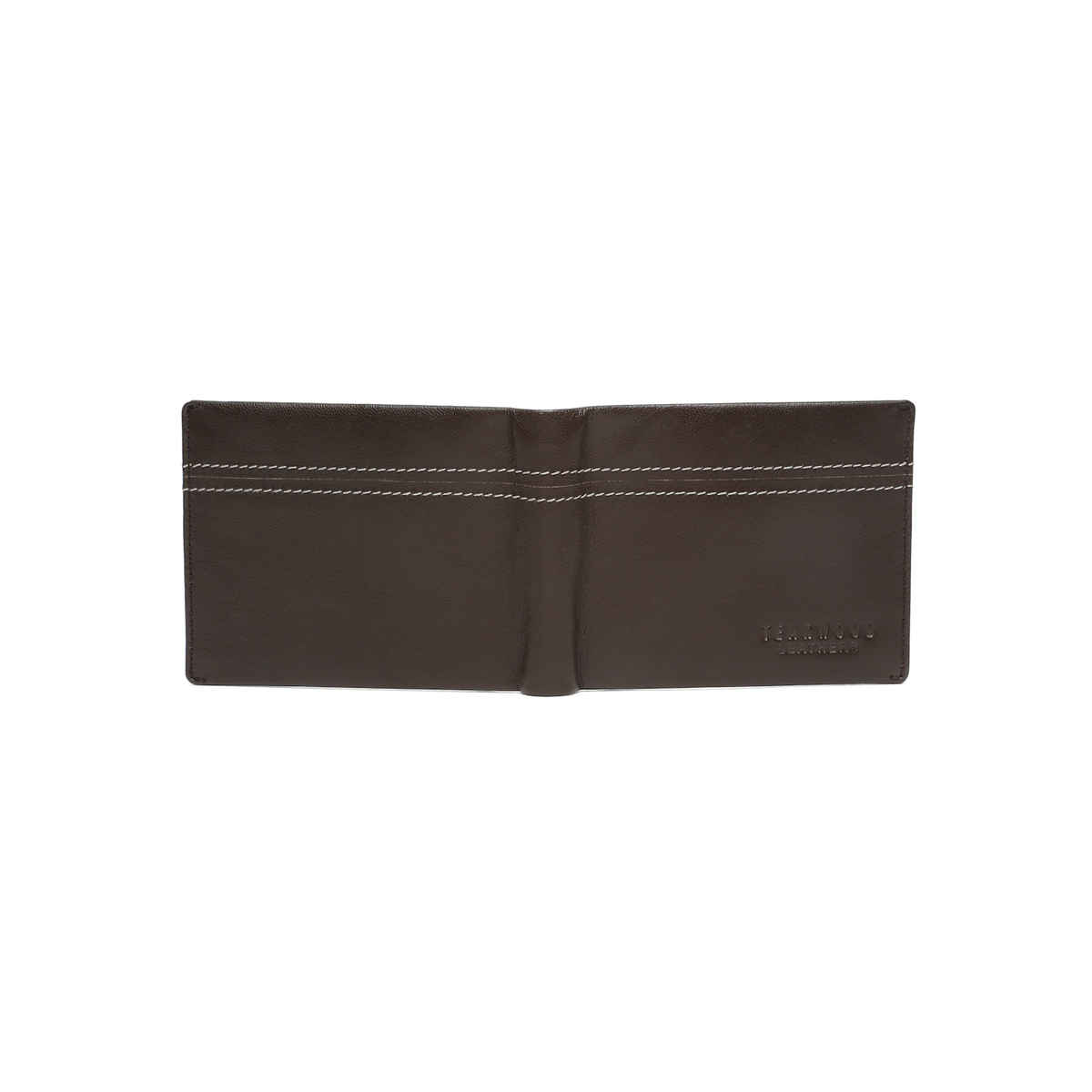 Teakwood Men's Solid Genuine Leather Wallet | Brown - One Size