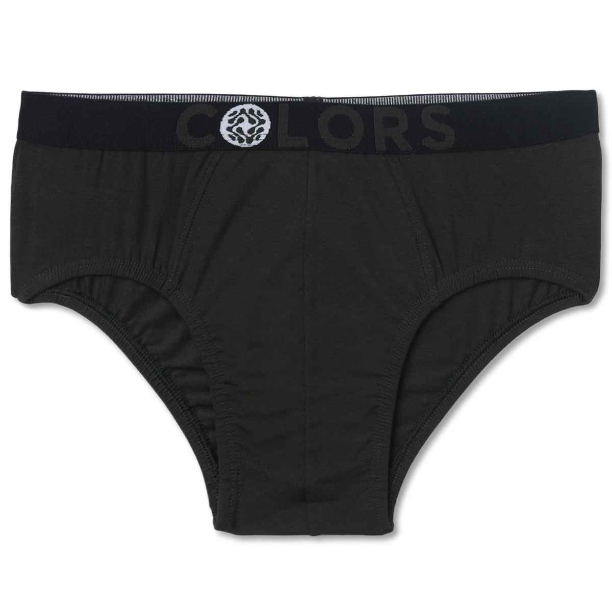 Rupa Colors Kid's Mini Brief Junior | Style 109 Peacock Blue and Black - 75 cm | Pack of 2