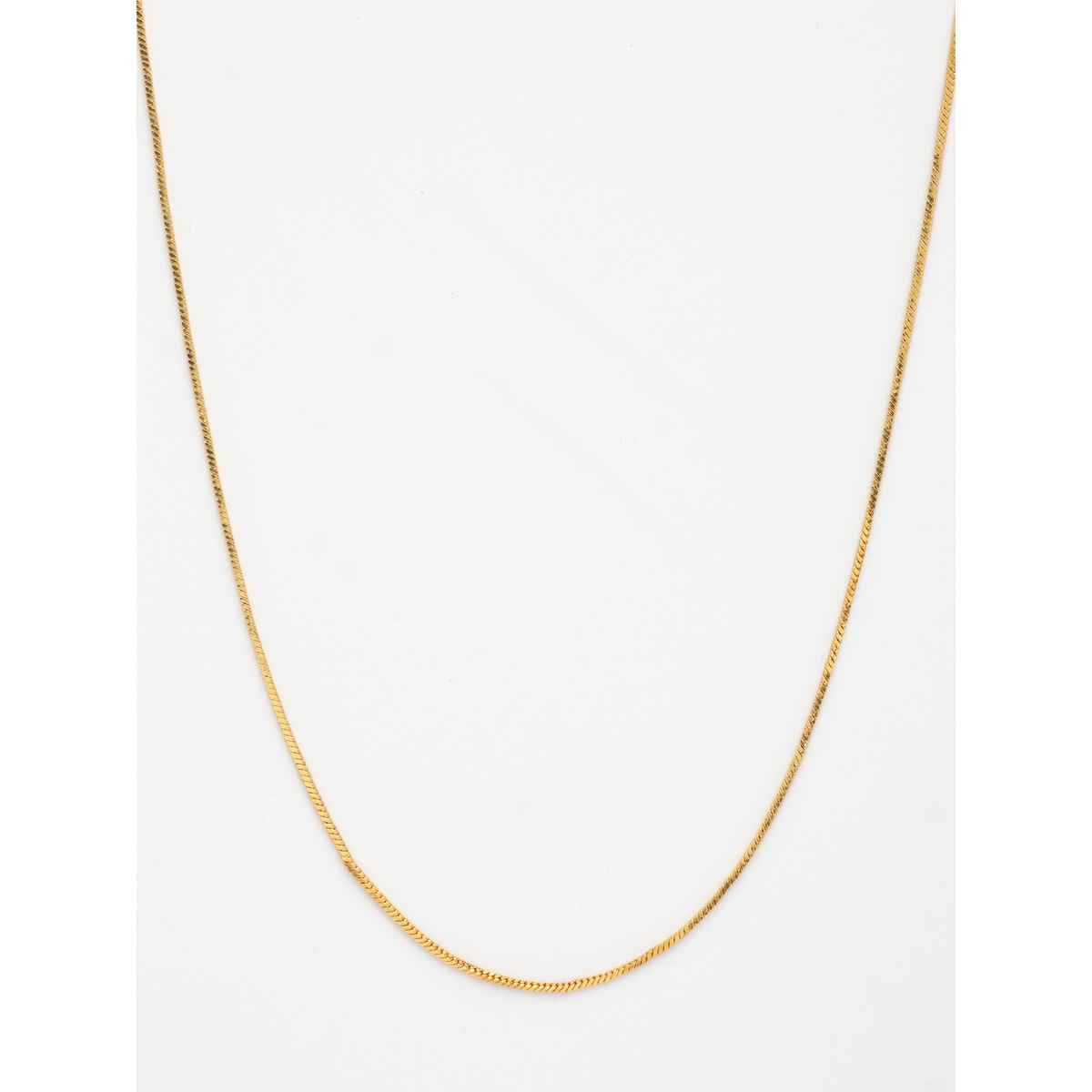 NVR Women's Gold-plated Minimal Chain | NVR2928