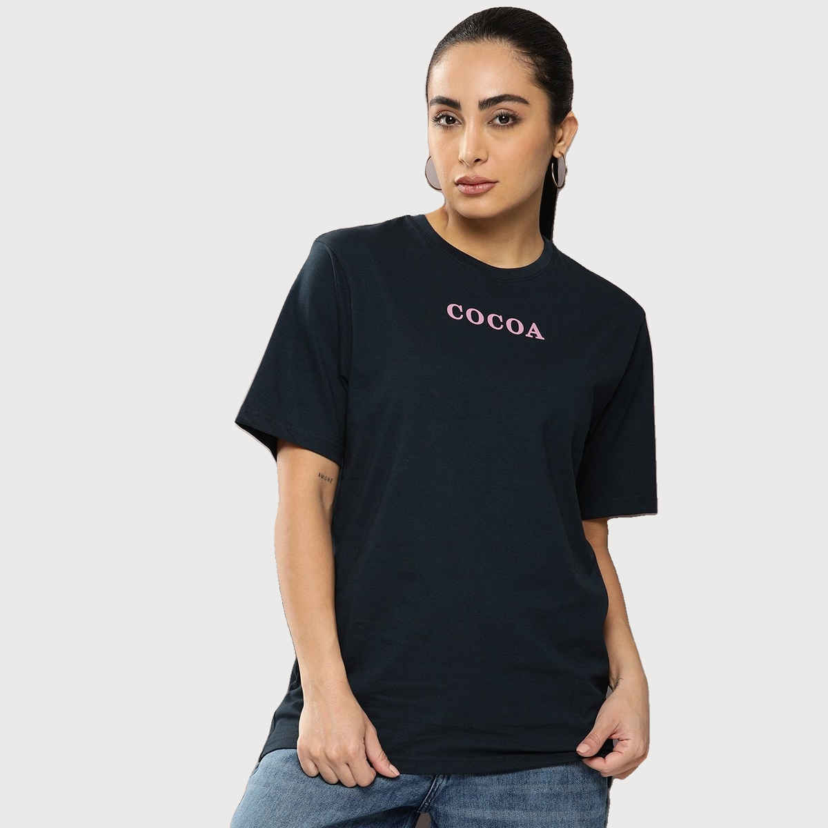 Dillinger Women's T-shirt | WMNCR474NVY | Navy Blue - S