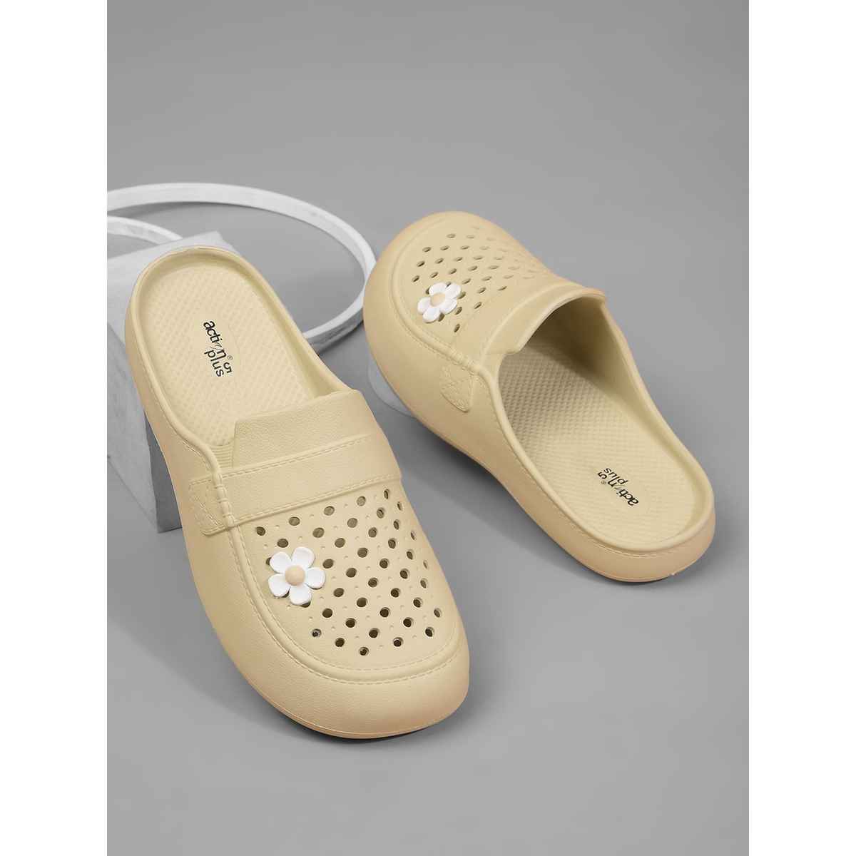Action Eva Flotter Womens Eva Mules | Uk | 8 | Beige