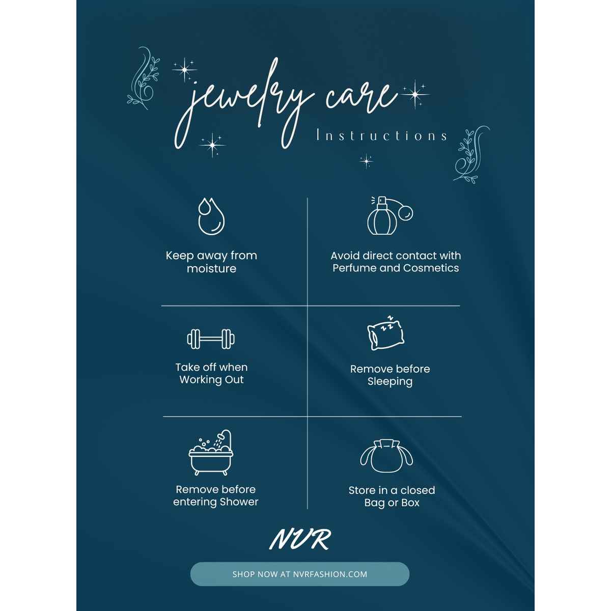 NVR Women's Set of 9 Silver-plated German Silver Nose Pins | NVR2661