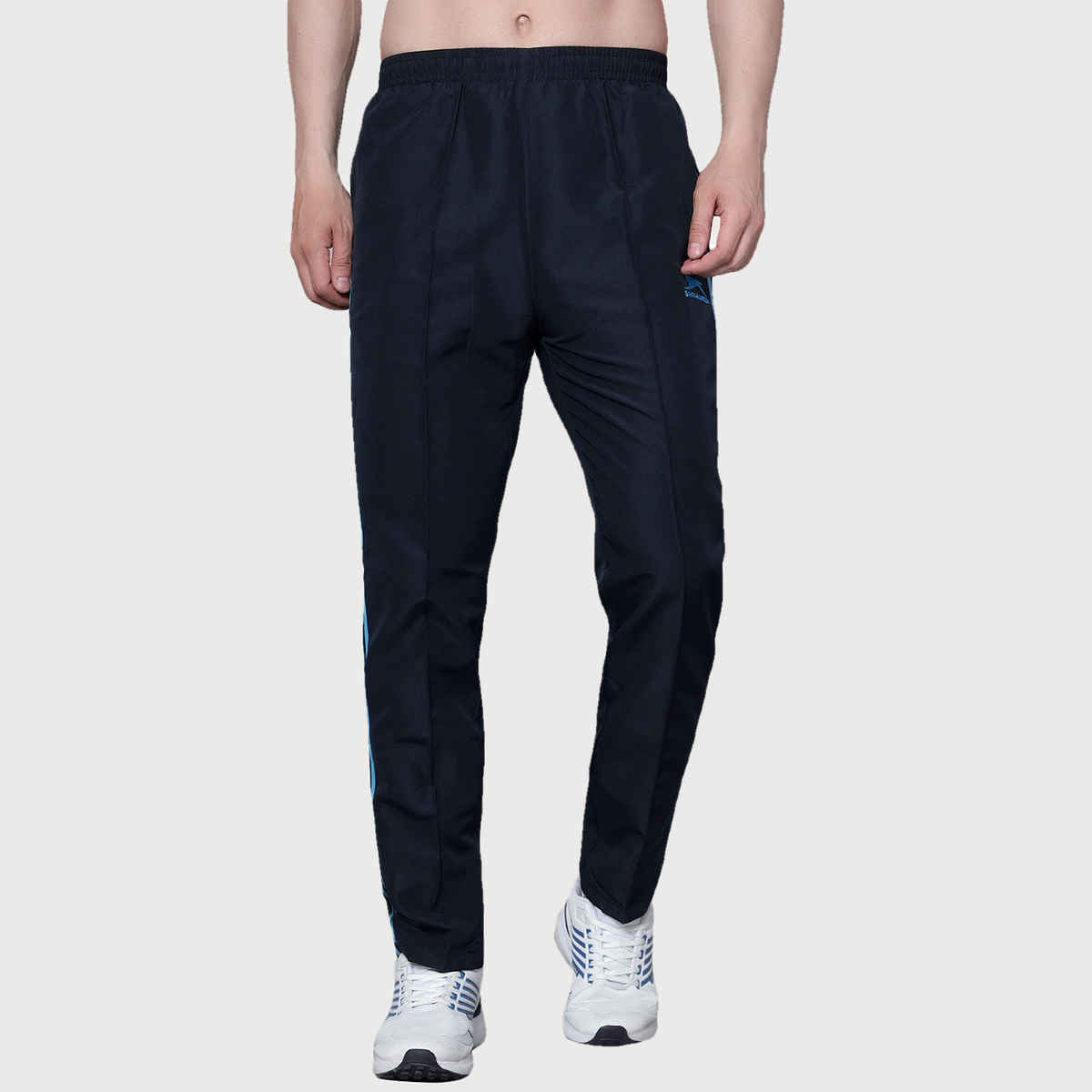 Shiv Naresh Men's Trackpant | 509 - Navy-Cyan | 2XL