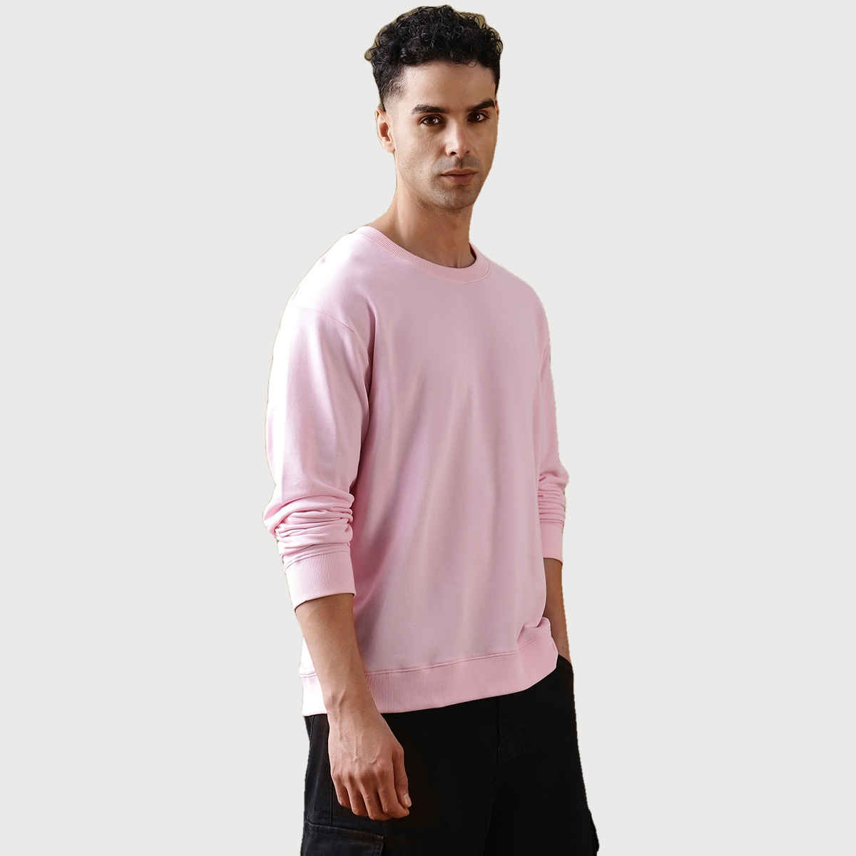 Dillinger Men's Pure Cotton Oversized T-shirt | Pink - 2XL