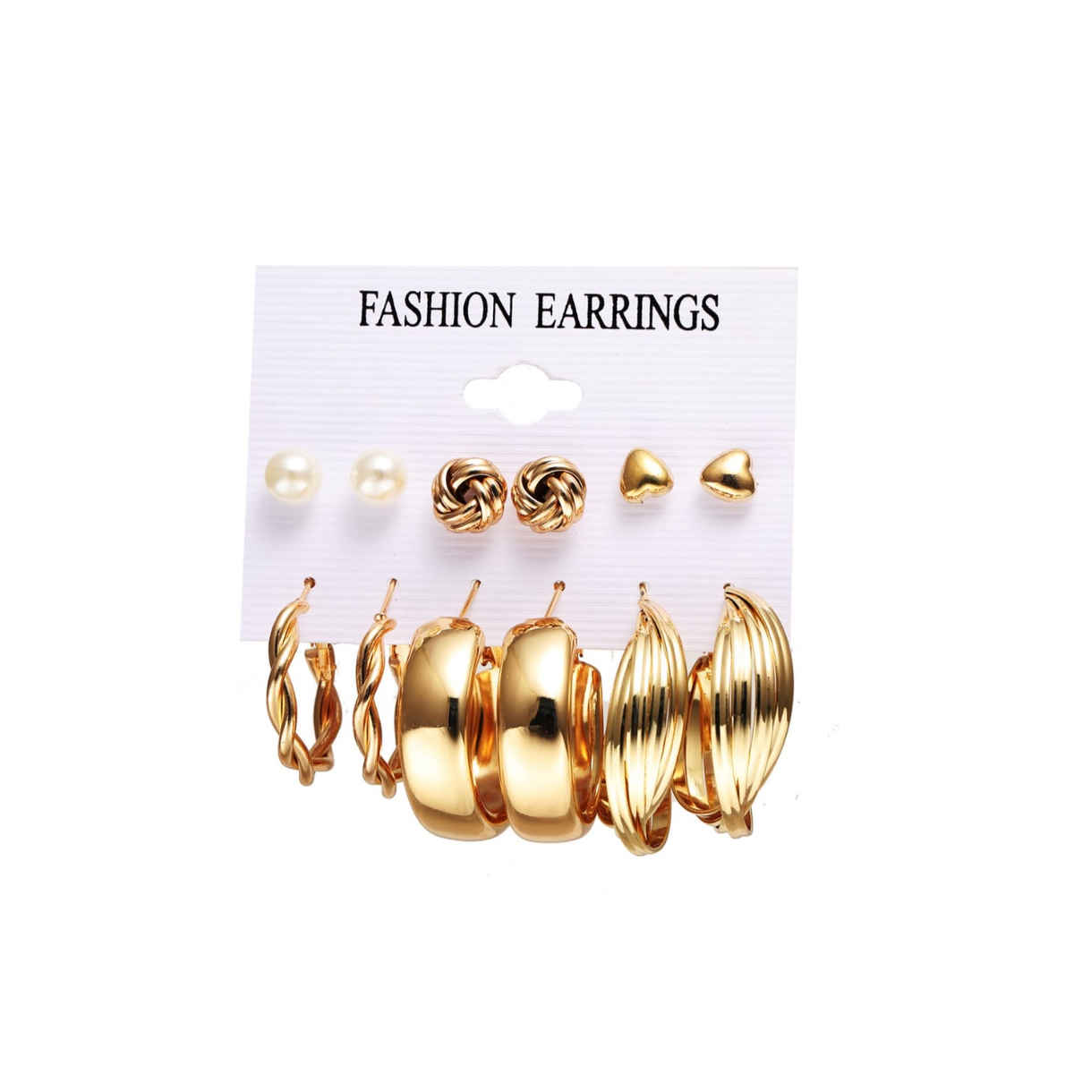 YouBella Jewellery Celebrity Inspired Gold Plated Earrings Combo for Girls and Women (YBEAR - 32934)