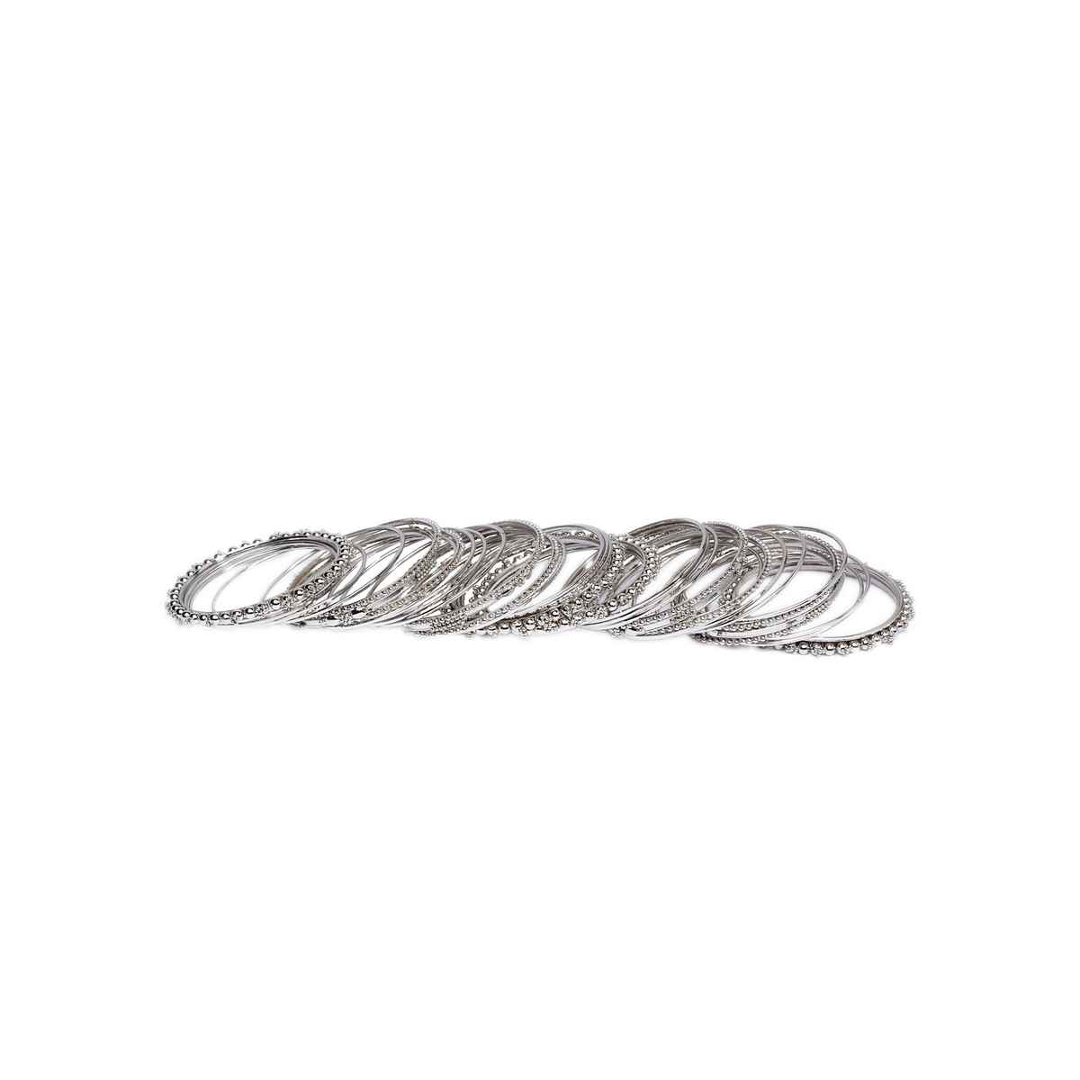 Shining Diva Fashion Oxidised Latest Stylish Traditional Bangles for Women | 10780b-2.6