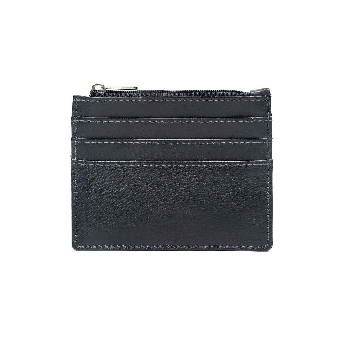 Teakwood Men's Solid Genuine Leather Wallet | Blue - One Size