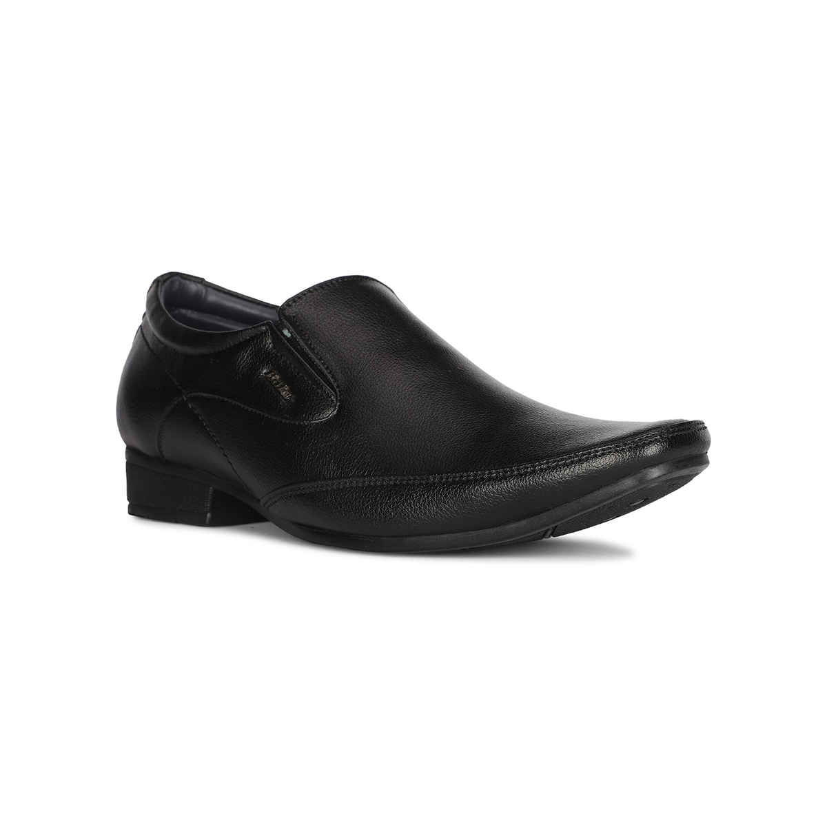 Bata Glossy Black Slip On Formal Shoes For Men | 8 UK