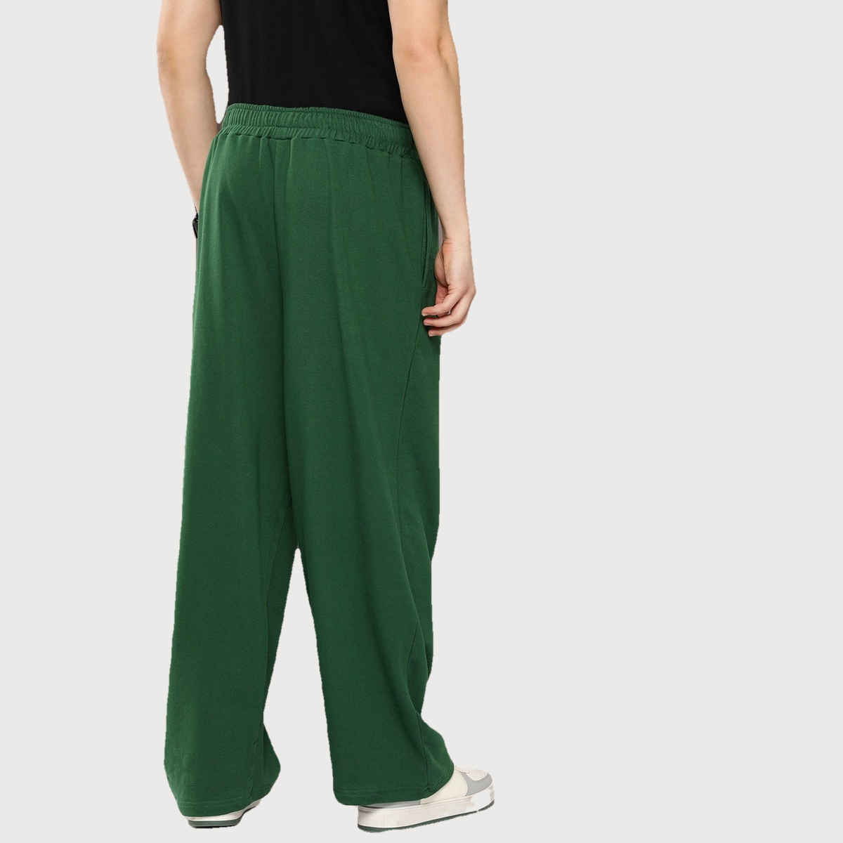Dillinger Men's Lightweight Relaxed Fit Baggy Knitted Pants | Green - S