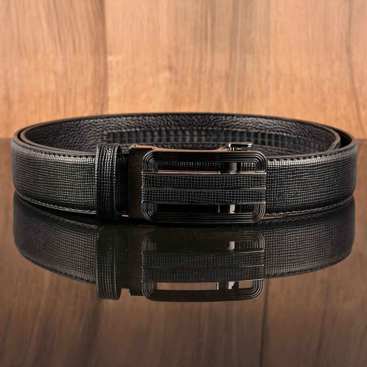 Buckleup Men's Belt | Model-Bublt2804 | Black - 34