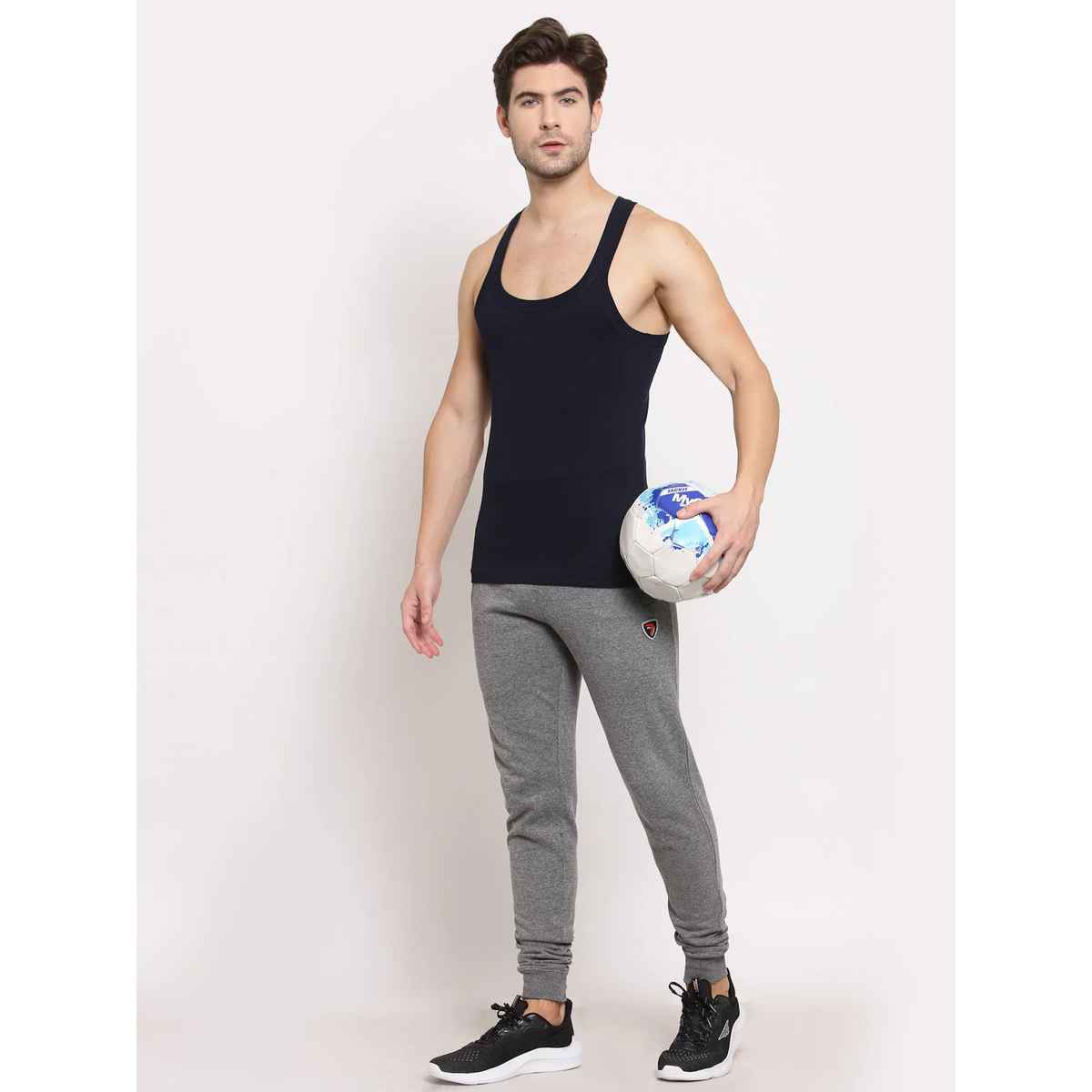 Sporto Pack Of 1 Men Vest | Navy - XL