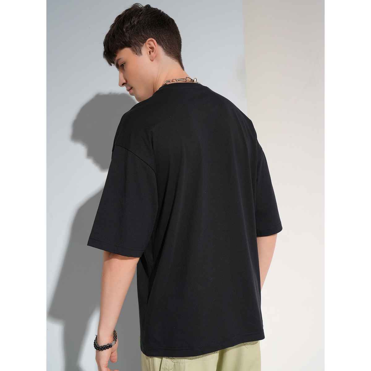 HIGHLANDER Men's Printed T-shirt | Black - M