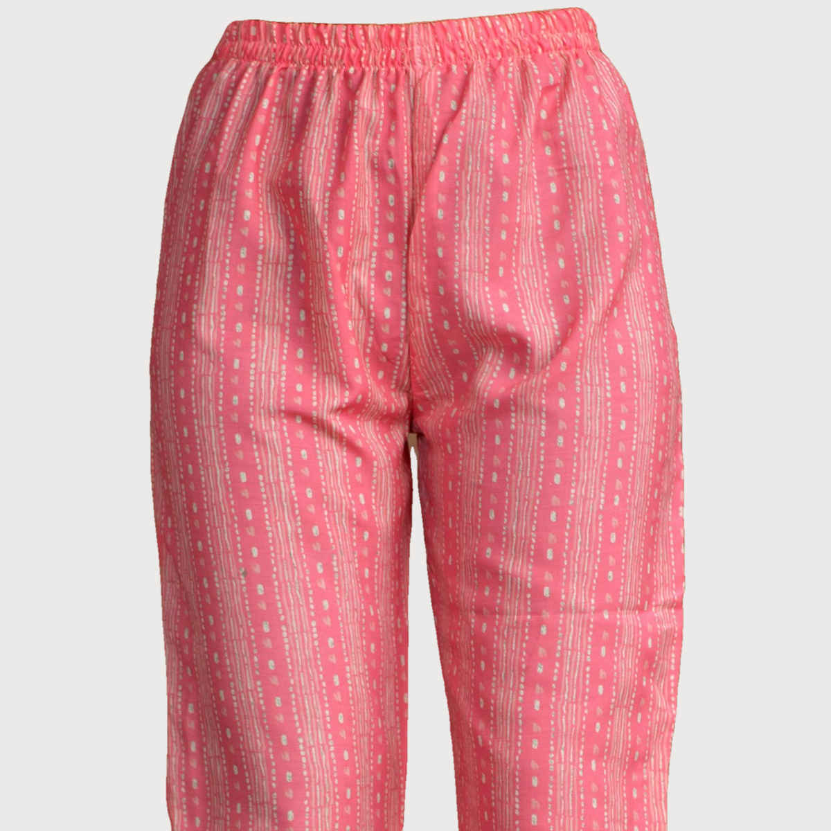 Ishin Women Kurta Set with Dupatta | INWSDS24004 | Pink - M