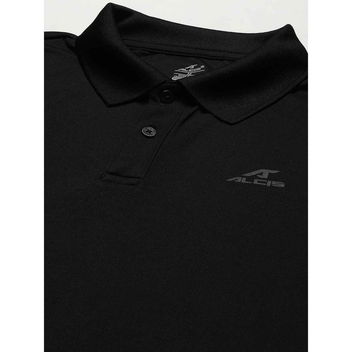 Alcis Men's Wonder Polo | Black | XXL
