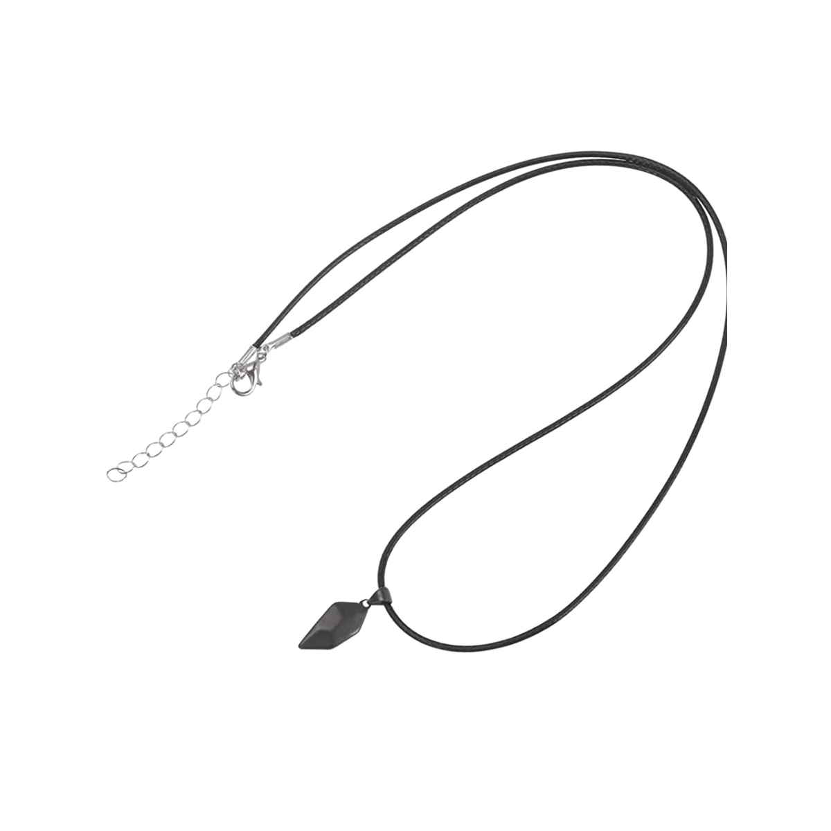 Yellow Chimes Black Couple Heart Locket Pendant