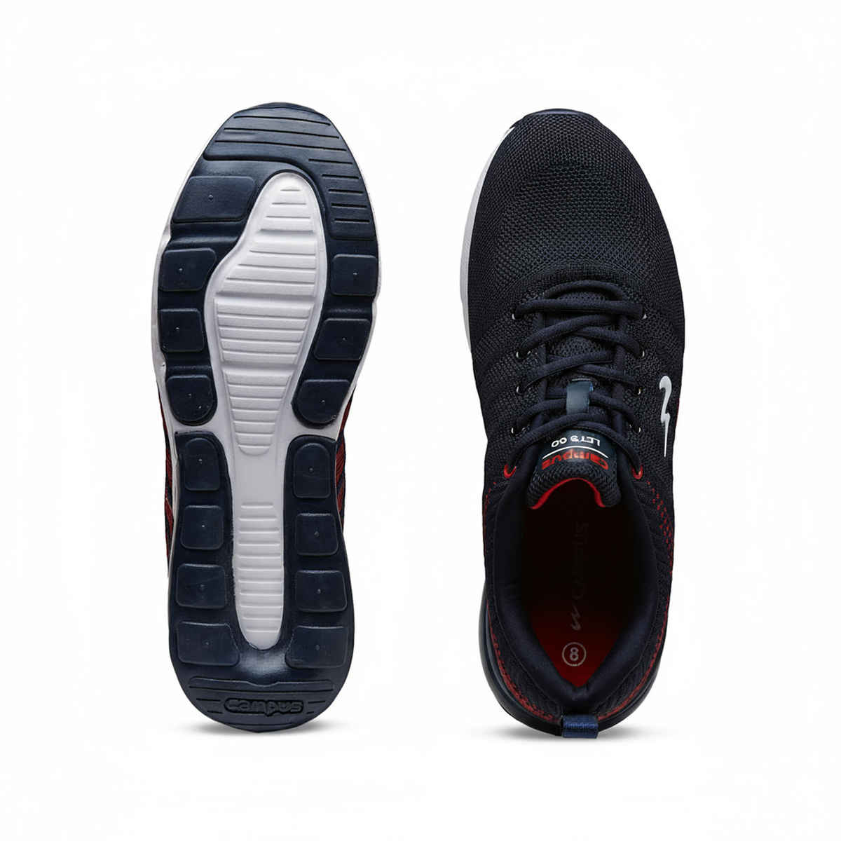 Campus Syrus Blue Red Men's Running Shoes - UK 10