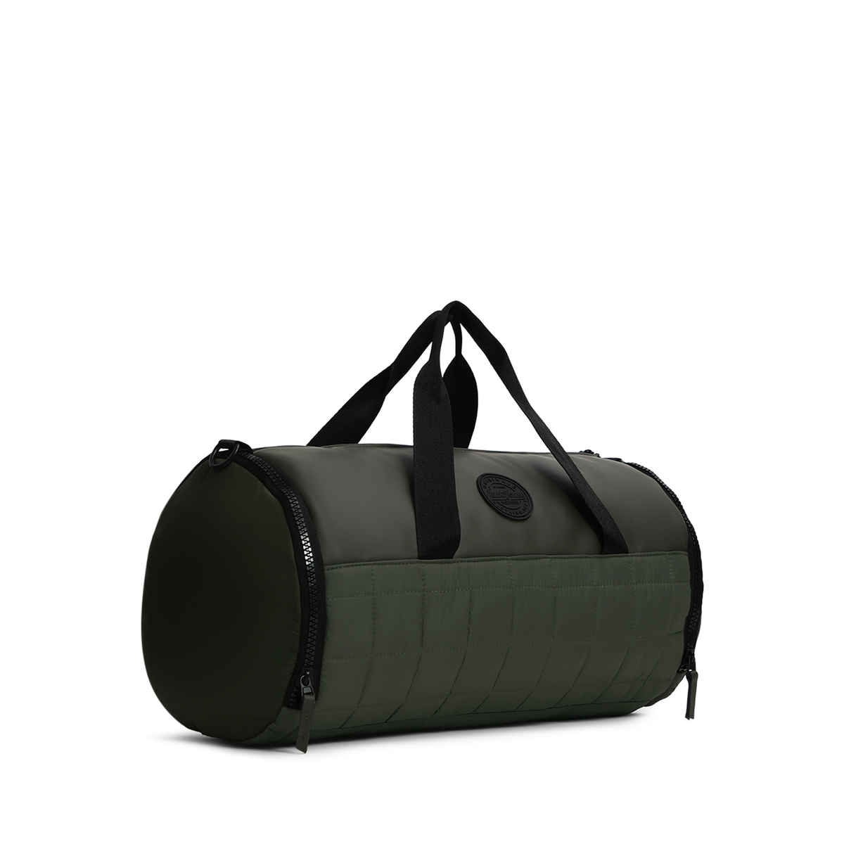 Jack & Jones Men's Solid Polyester 38 L Duffle Bag | Green