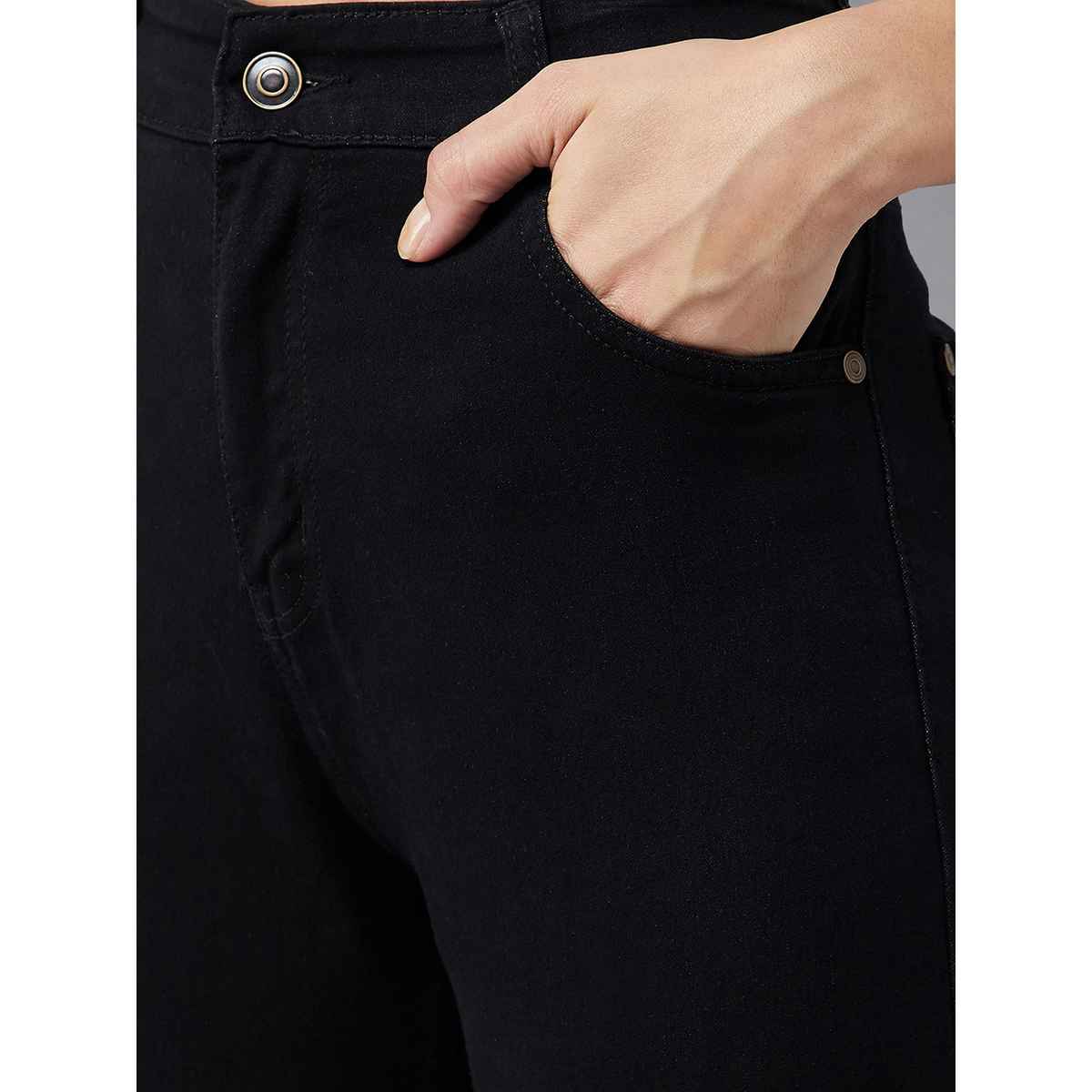 Miss Chase Women s Angels Like You Skinny Jeans | Black | 30