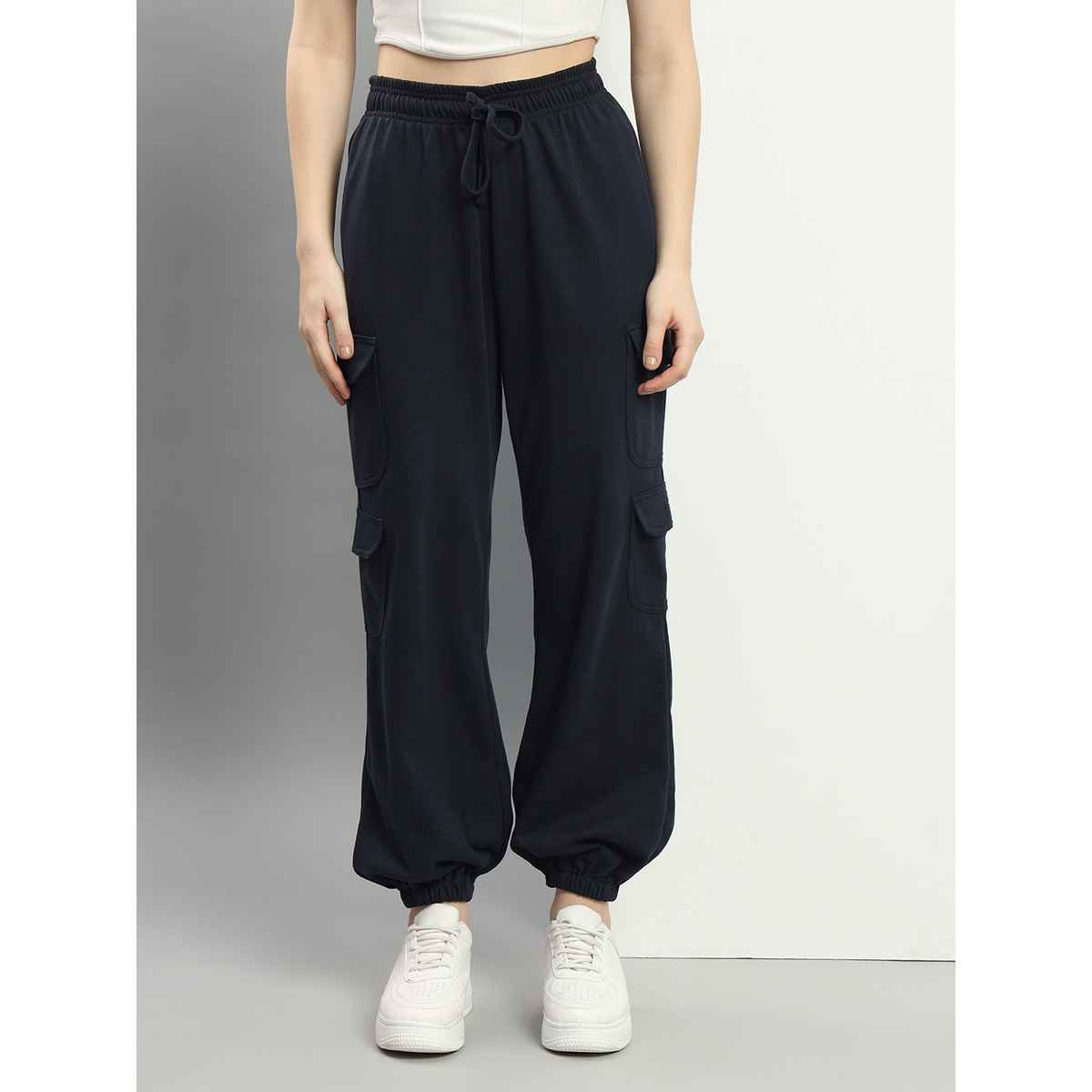 Q-rious Women's AdventureFlex Cargo Joggers | GLJ-CARGO | Navy - 32