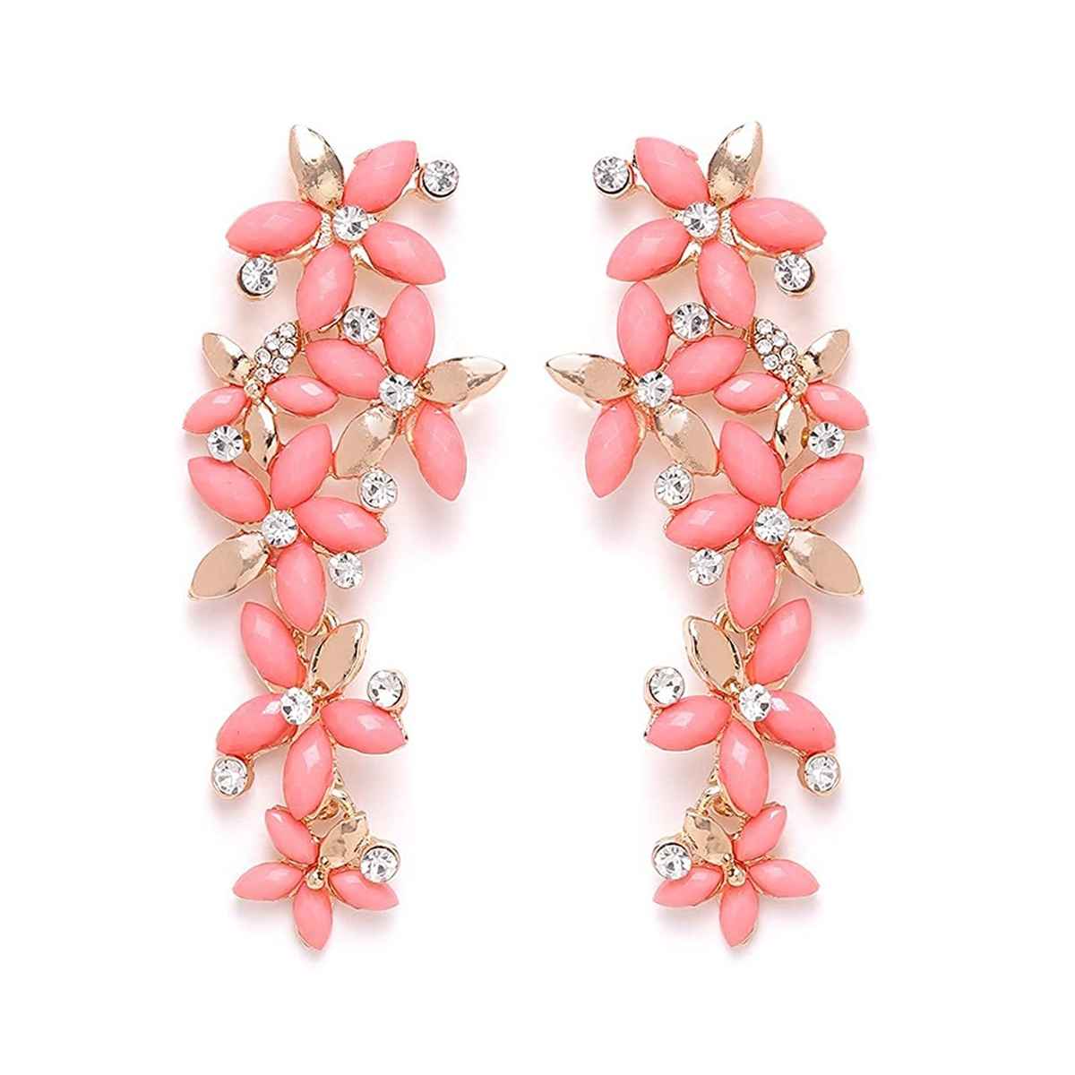 YouBella Jewellery Designer Hanging Earrings for Girls and Women (YBEAR - 32208)