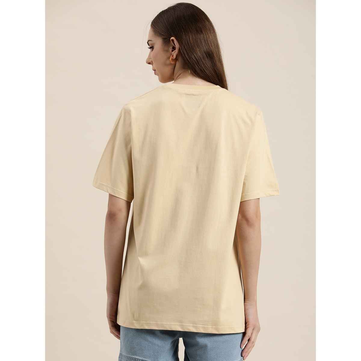 Dillinger Women's T-shirts | WMNCR208BGE | Beige - XL