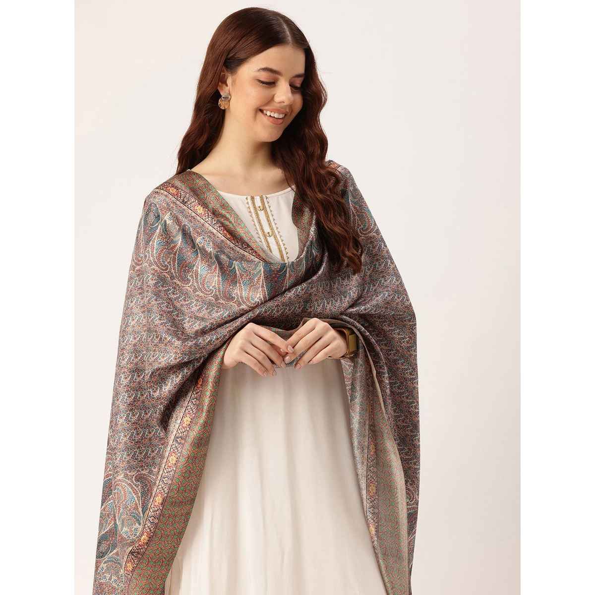 Ishin Multi Color Cotton Dupatta | 1039