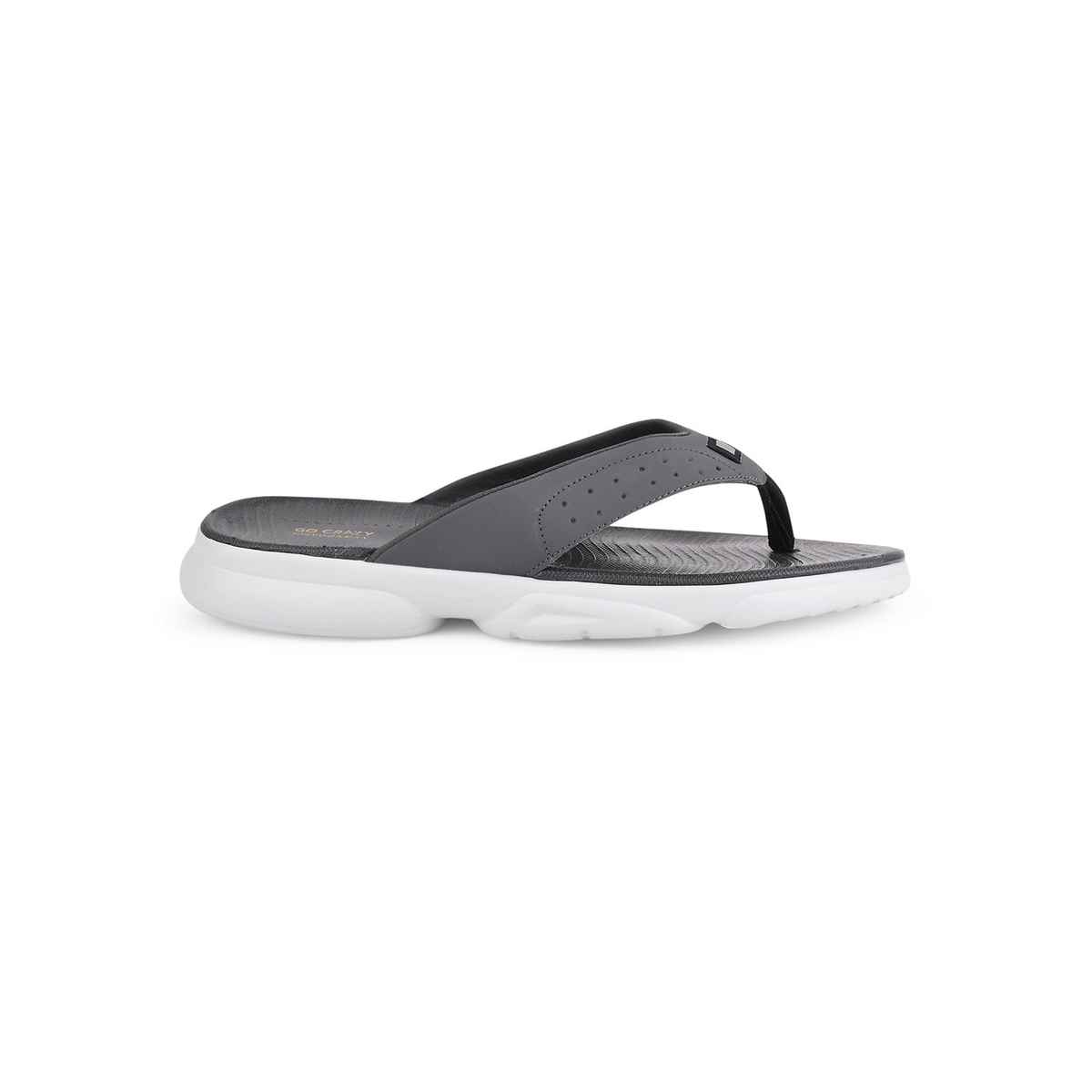 Campus Men's Flip Flops | SL-405A | Grey - UK 9