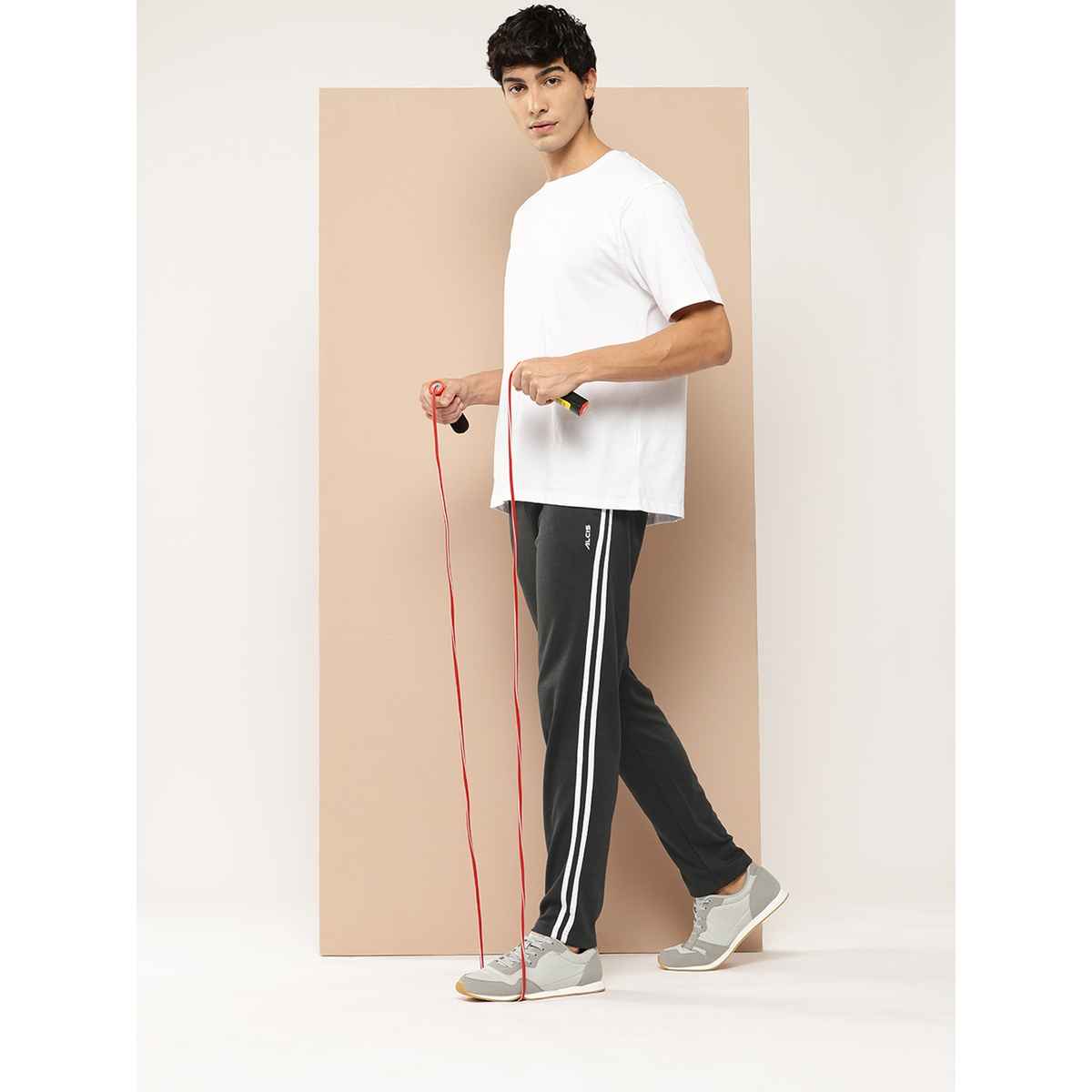 Alcis Men's Track Pant | Charcoal - M