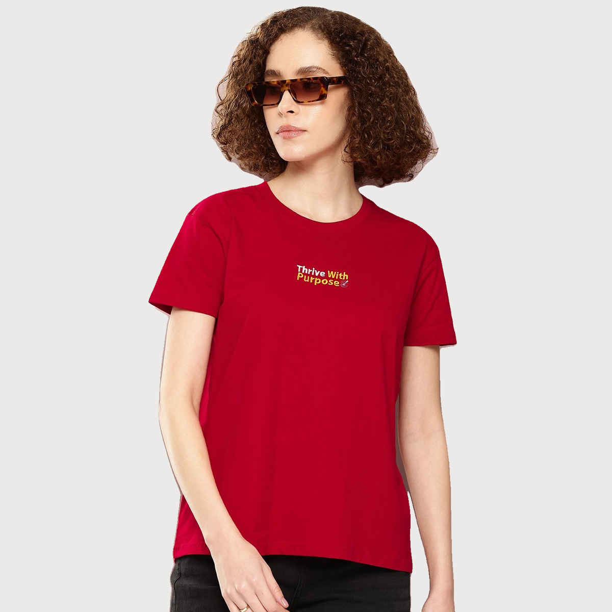 Dillinger Women's T-shirt | WMNCR586RED | Red - L