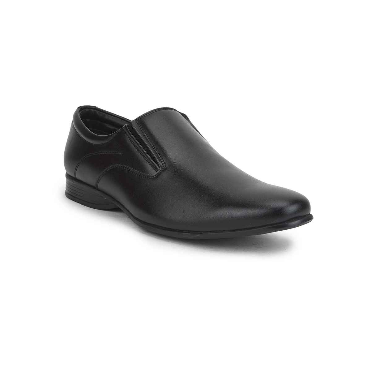 Liberty Robert-1 Black Pu Formal Non Lacing Mens - 9 UK
