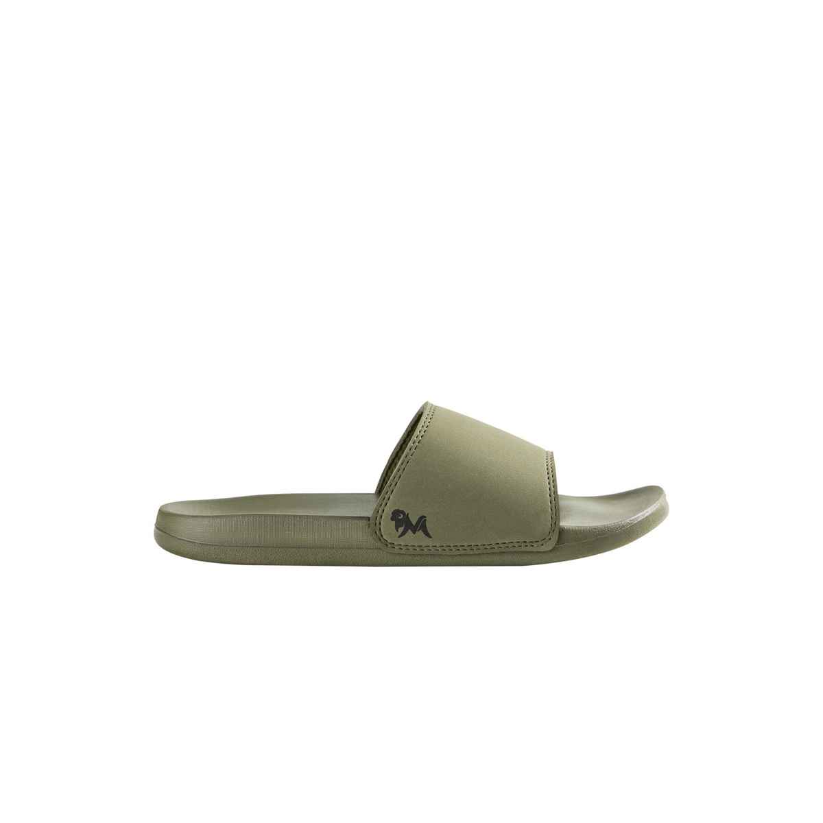 Neemans Unisex Eco Slides - Olive Green | UK 11